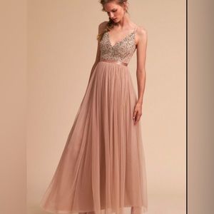 •BHLDN• Avery Dress in Blush